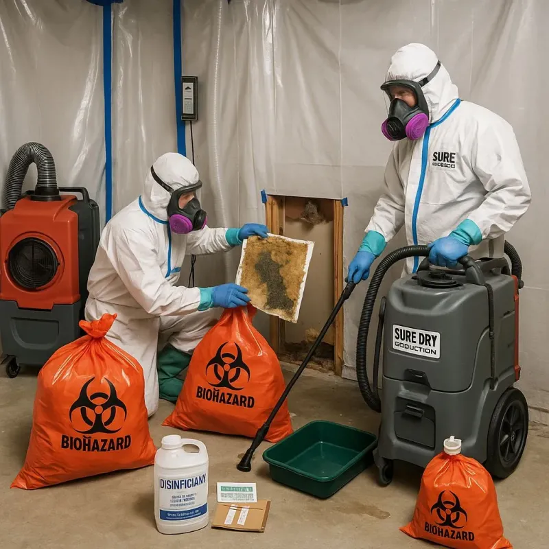 Contaminated Water Handling Protocols process in Northeast Ithaca, NY
